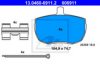 ATE 13.0460-6911.2 Brake Pad Set, disc brake